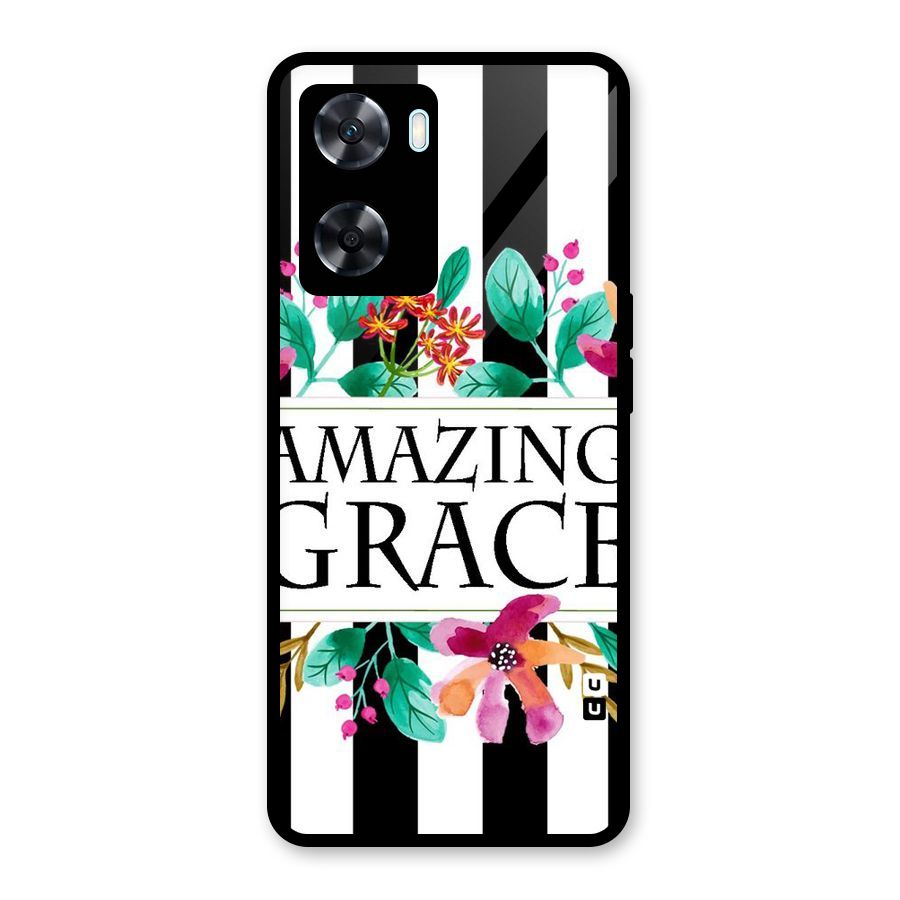 Amazing Grace Glass Back Case for Oppo A77