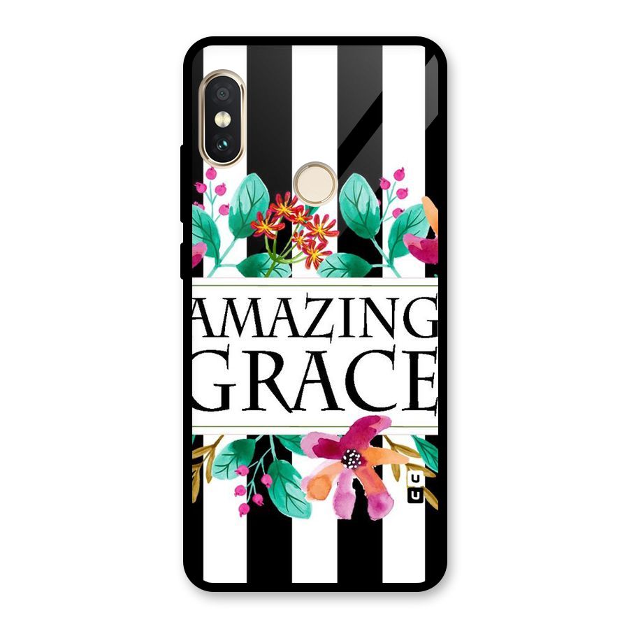 Amazing Grace Glass Back Case for Redmi Note 5 Pro