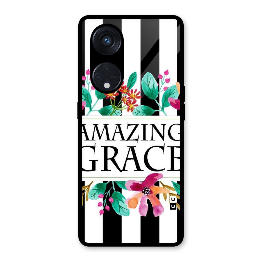 Amazing Grace Glass Back Case for Reno8 T 5G