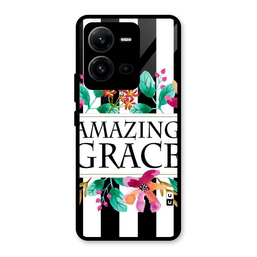 Amazing Grace Glass Back Case for Vivo V25