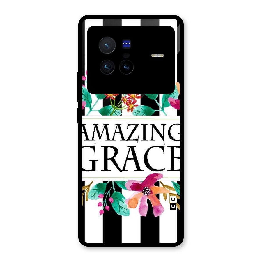 Amazing Grace Glass Back Case for Vivo X80