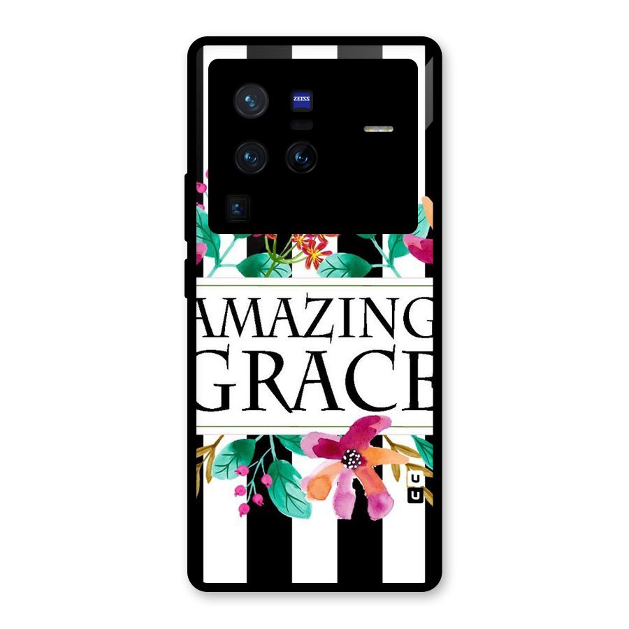 Amazing Grace Glass Back Case for Vivo X80 Pro