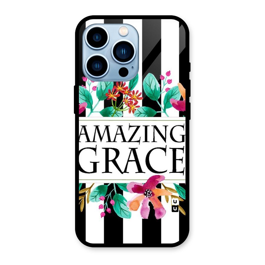 Amazing Grace Glass Back Case for iPhone 13 Pro