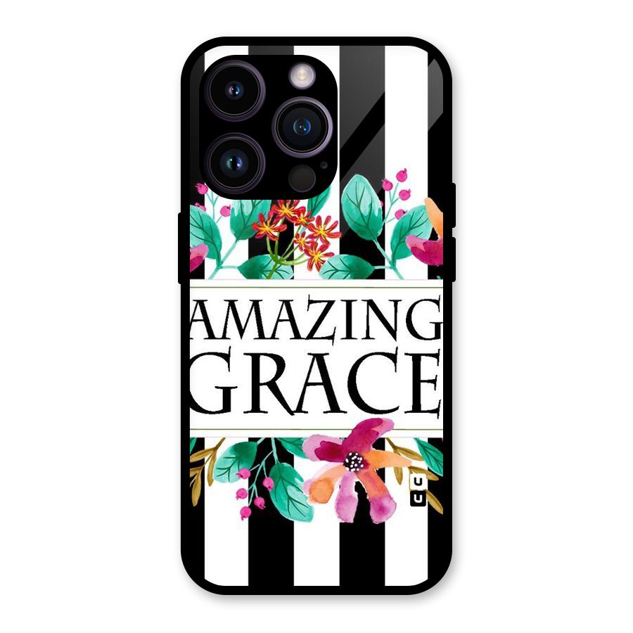 Amazing Grace Glass Back Case for iPhone 14 Pro