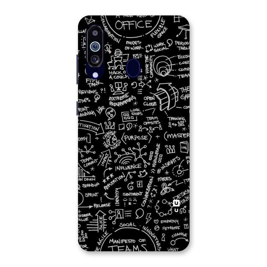 Anatomy Pattern Back Case for Galaxy M40