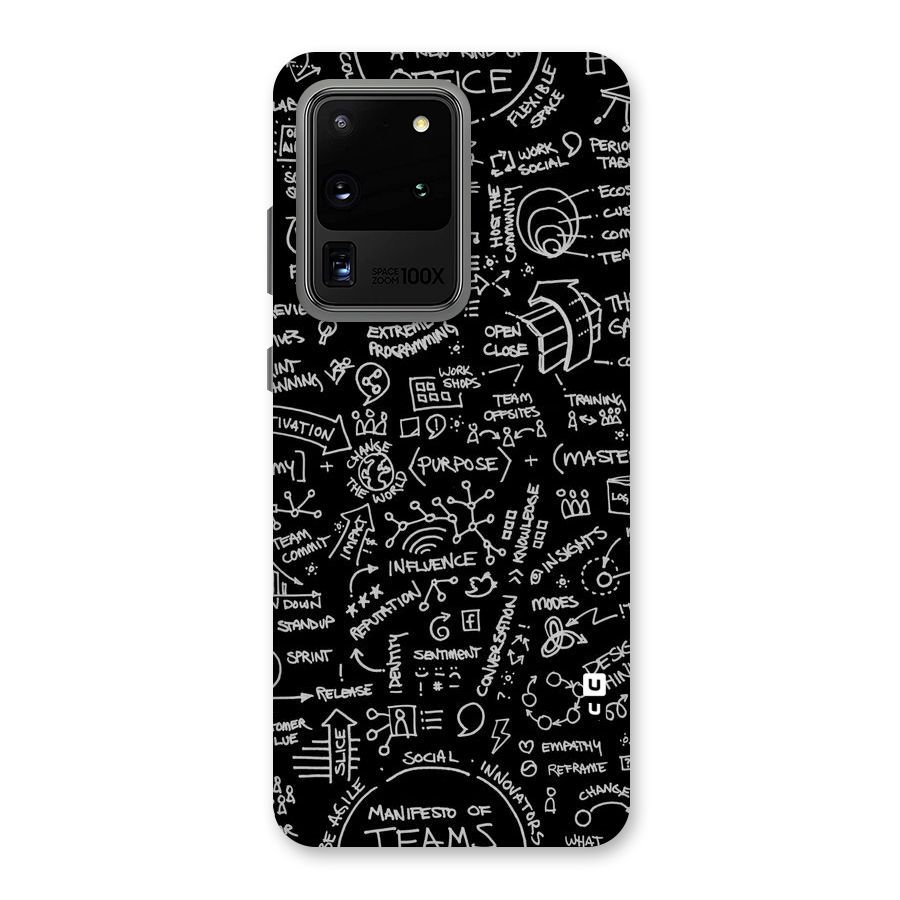 Anatomy Pattern Back Case for Galaxy S20 Ultra