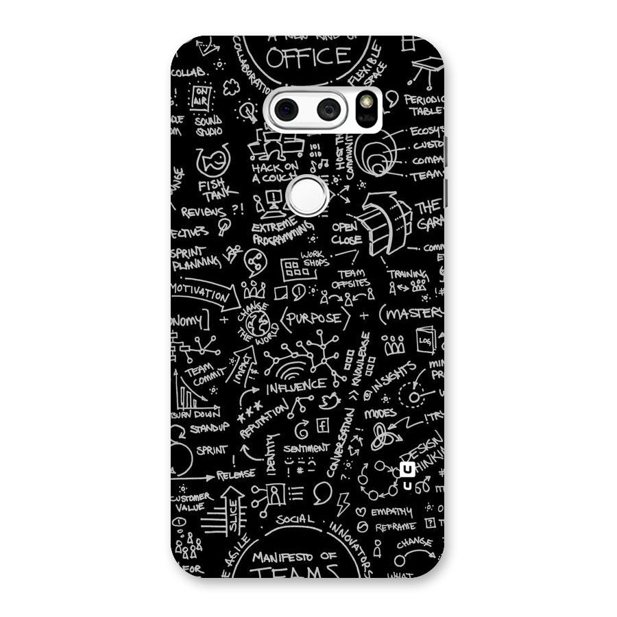 Anatomy Pattern Back Case for LG V30