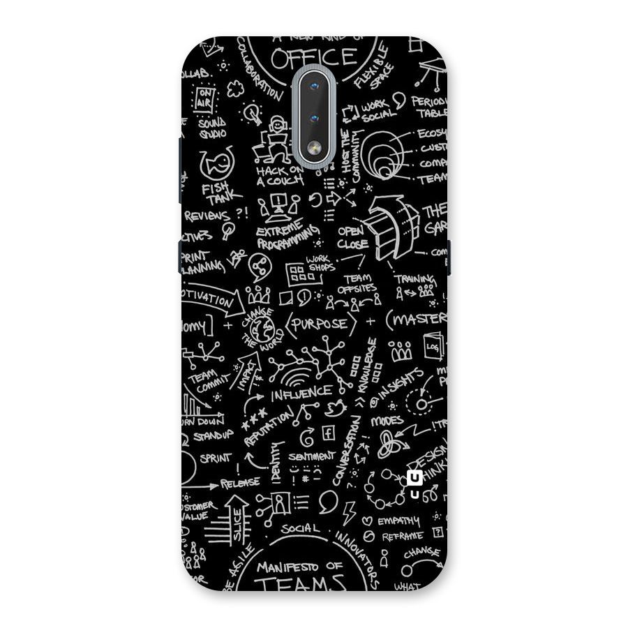 Anatomy Pattern Back Case for Nokia 2.3