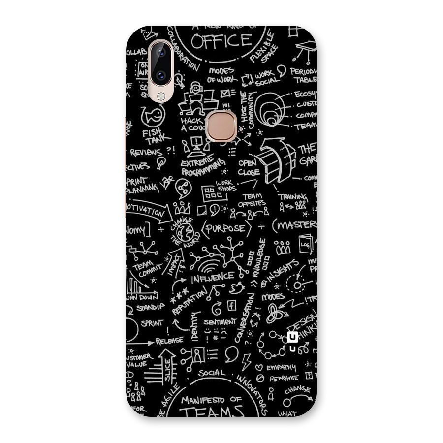 Anatomy Pattern Back Case for Vivo Y83 Pro
