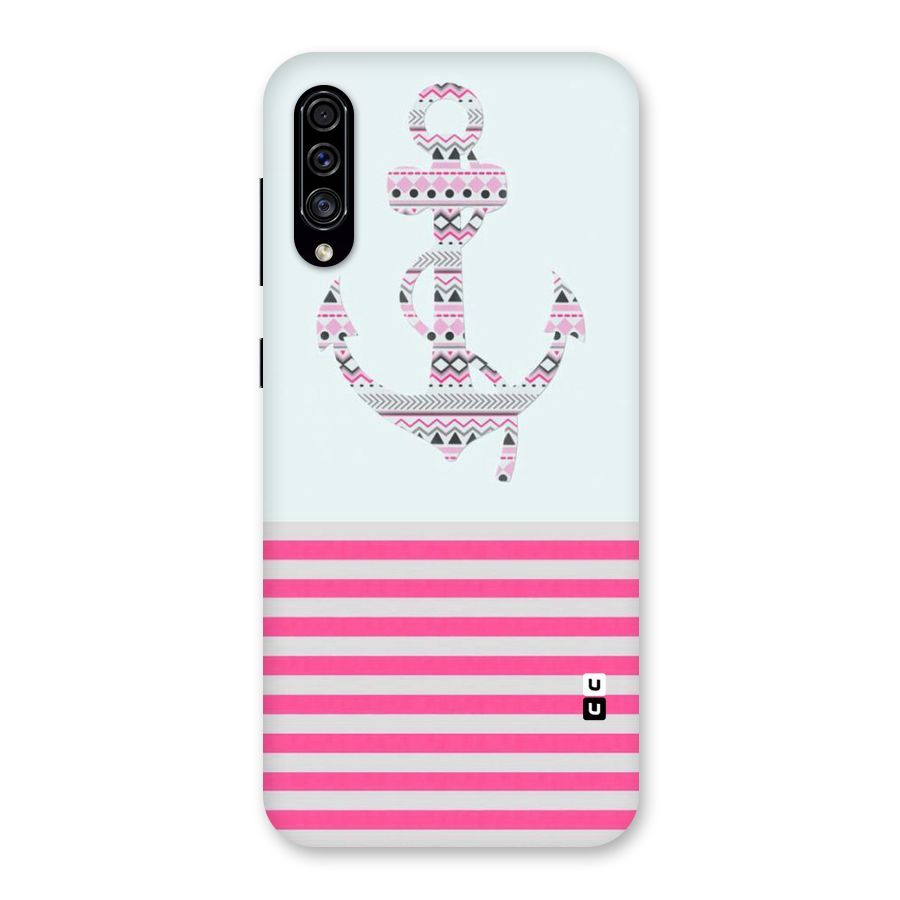 Anchor Design Stripes Back Case for Galaxy A30s