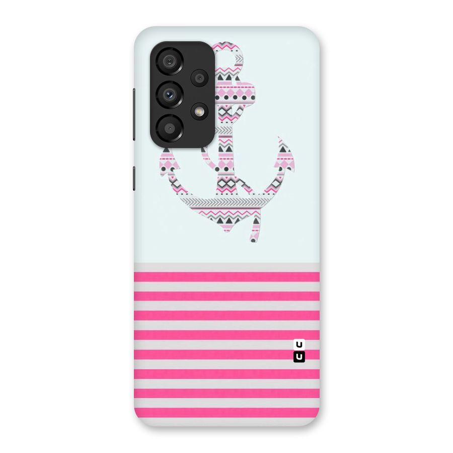 Anchor Design Stripes Back Case for Galaxy A33 5G