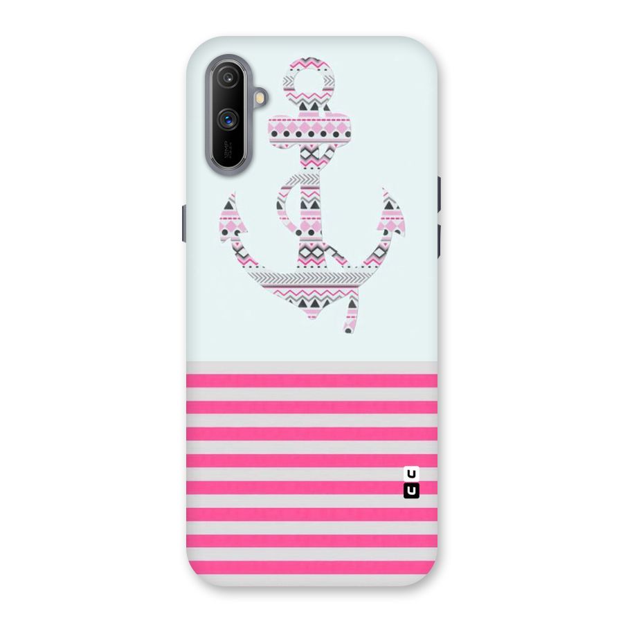 Anchor Design Stripes Back Case for Realme C3