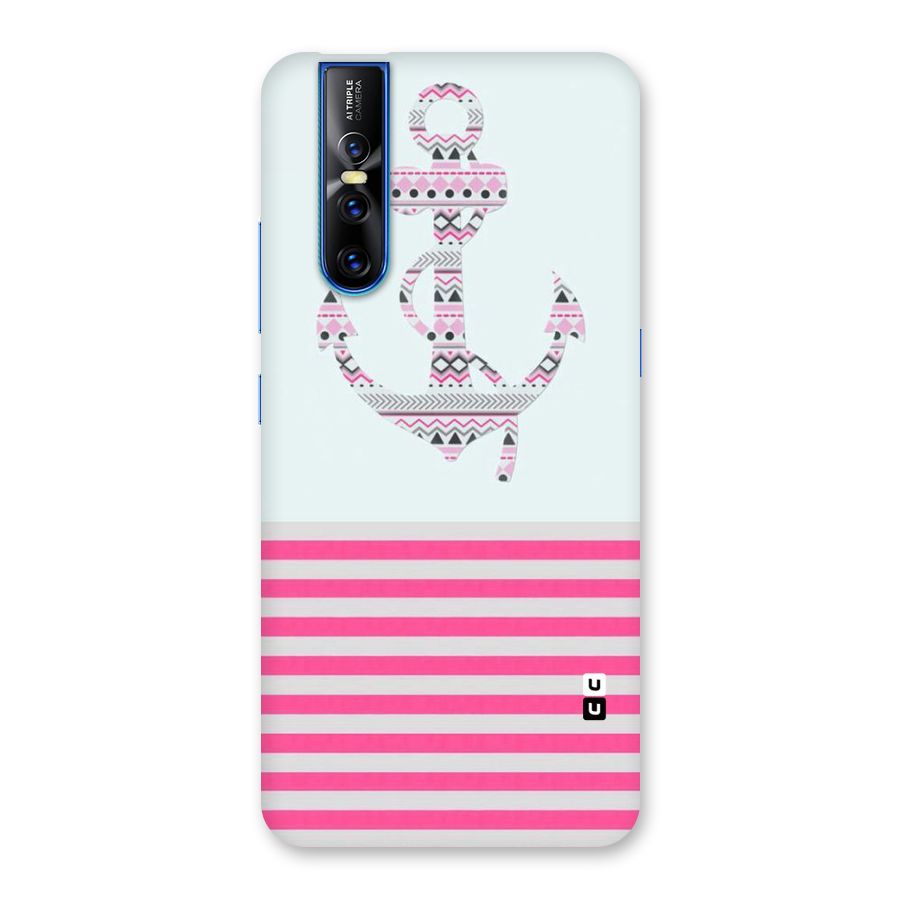 Anchor Design Stripes Back Case for Vivo V15 Pro