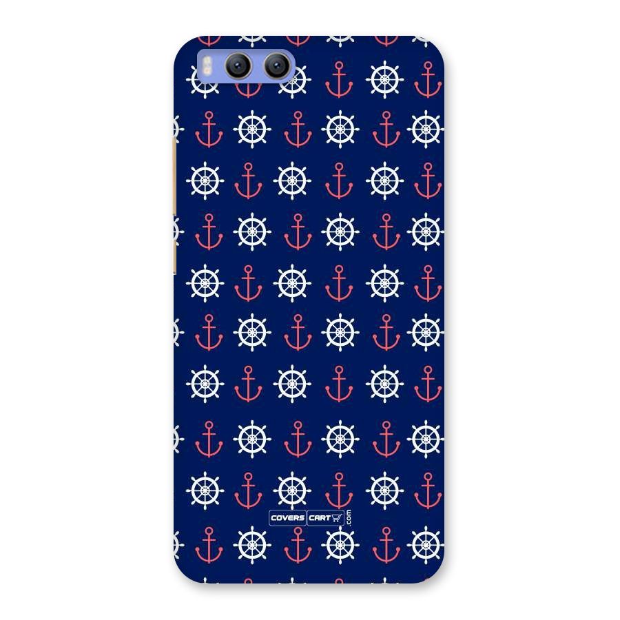 Anchor Pattern Blue Back Case for Xiaomi Mi 6