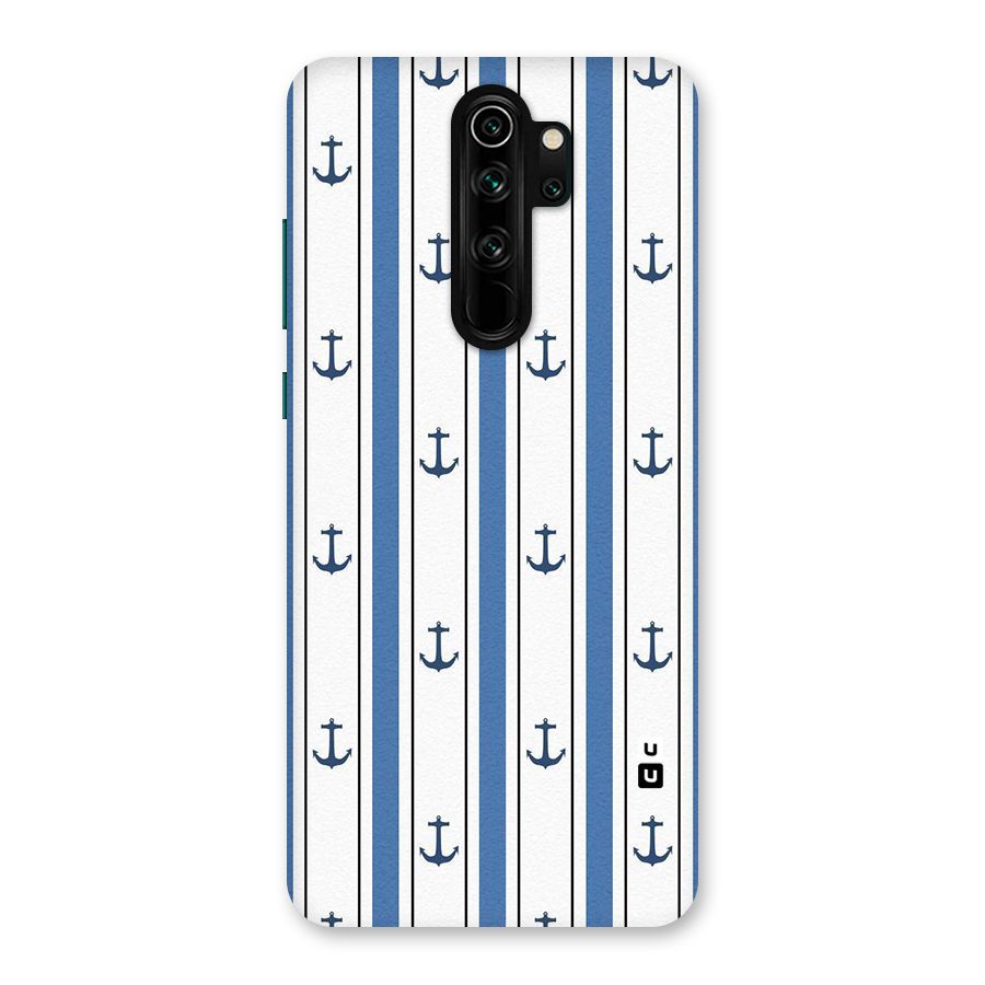 Anchor Stripe Lines Back Case for Redmi Note 8 Pro