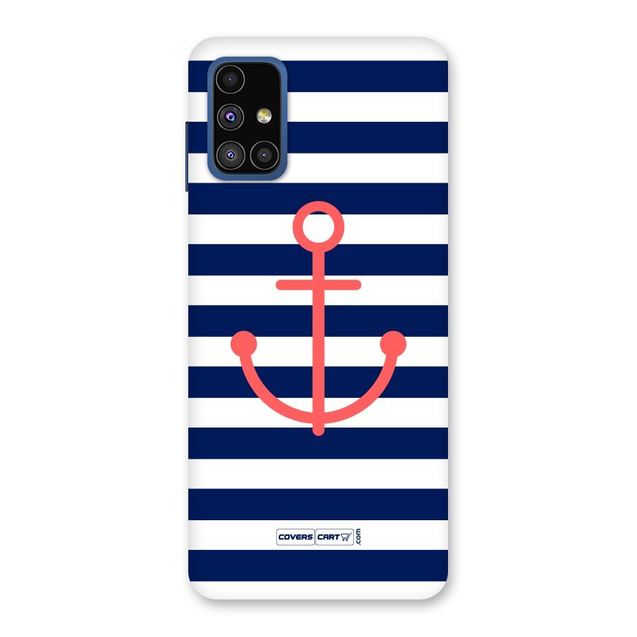 Anchor Stripes Back Case for Galaxy M51