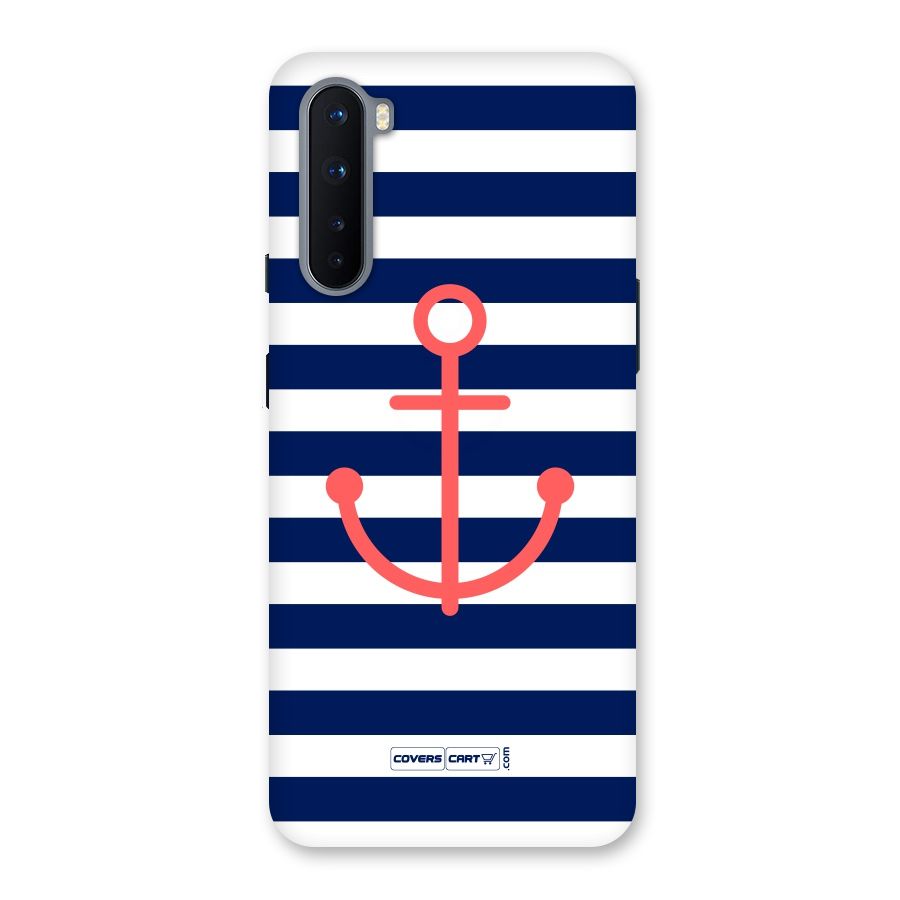 Anchor Stripes Back Case for OnePlus Nord