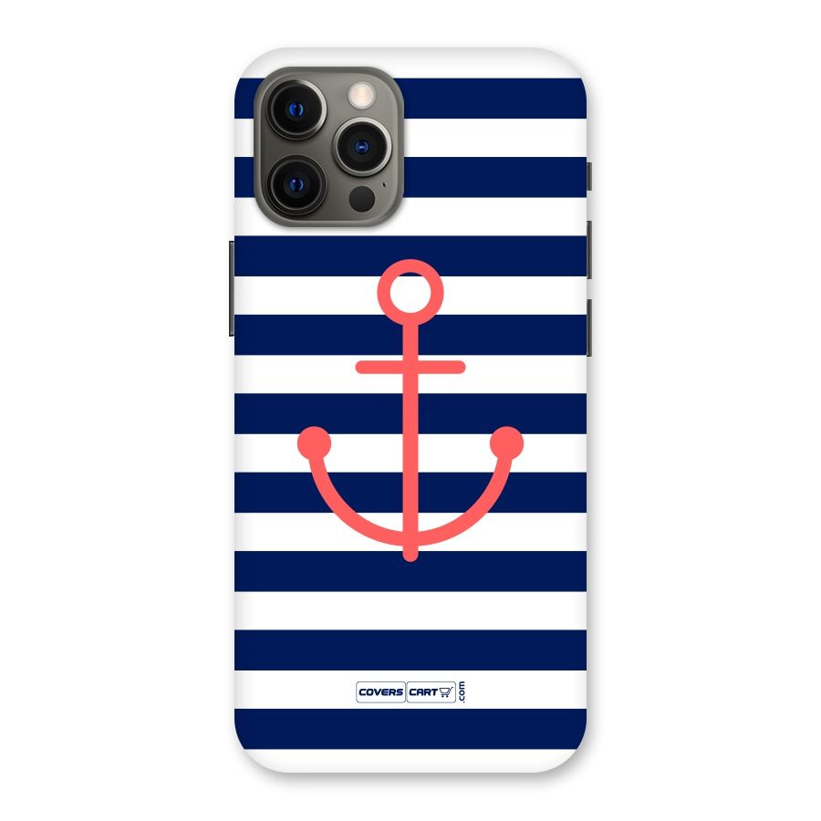 Anchor Stripes Back Case for iPhone 12 Pro Max