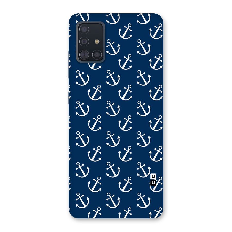 Anchor Zig Pattern Back Case for Galaxy A51