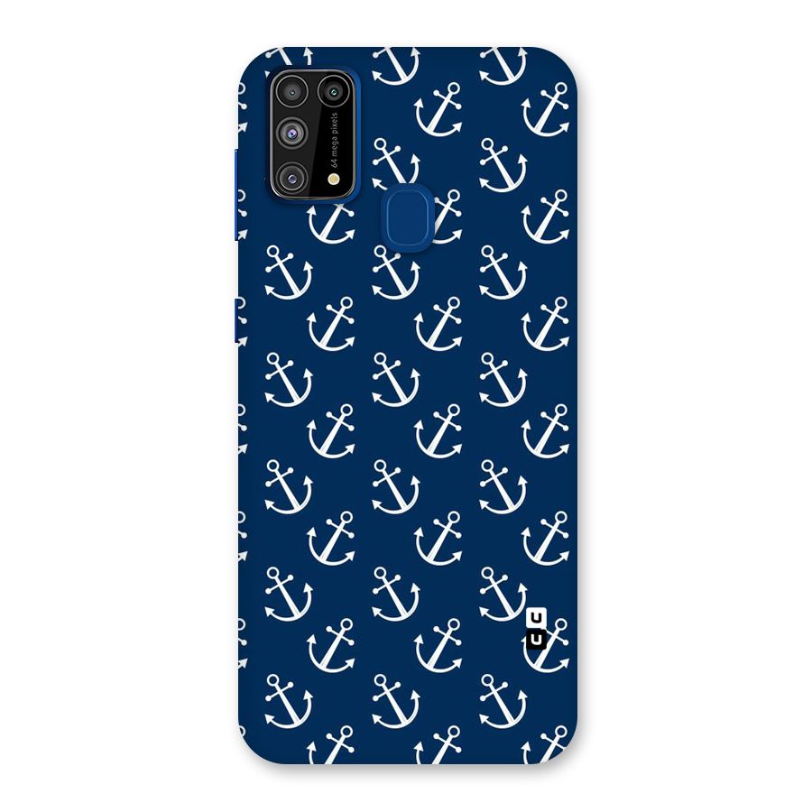 Anchor Zig Pattern Back Case for Galaxy M31