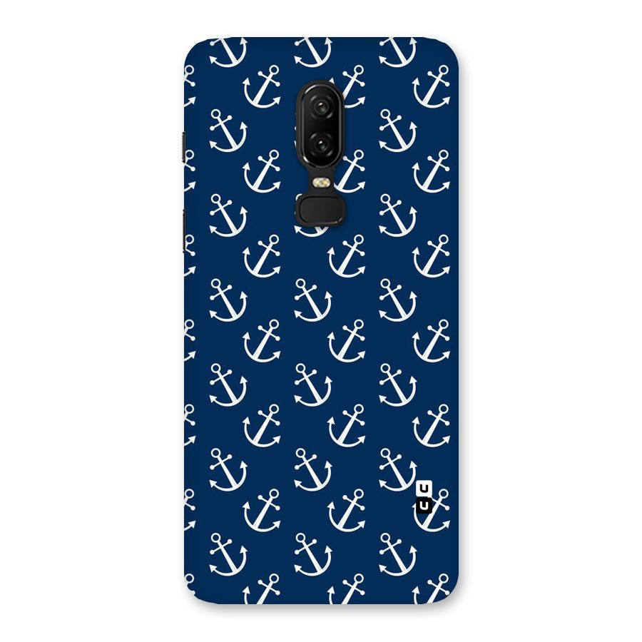 Anchor Zig Pattern Back Case for OnePlus 6