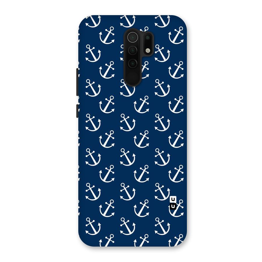 Anchor Zig Pattern Back Case for Redmi 9 Prime