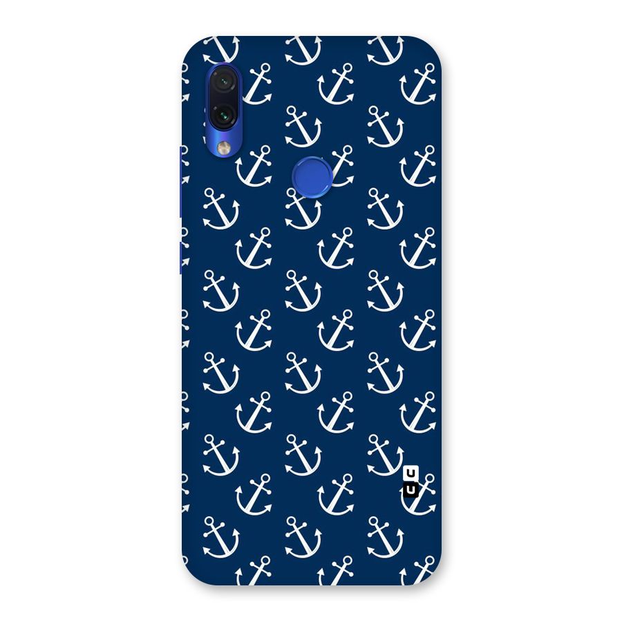 Anchor Zig Pattern Back Case for Redmi Note 7