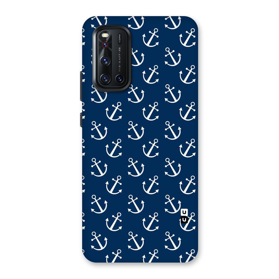Anchor Zig Pattern Back Case for Vivo V19