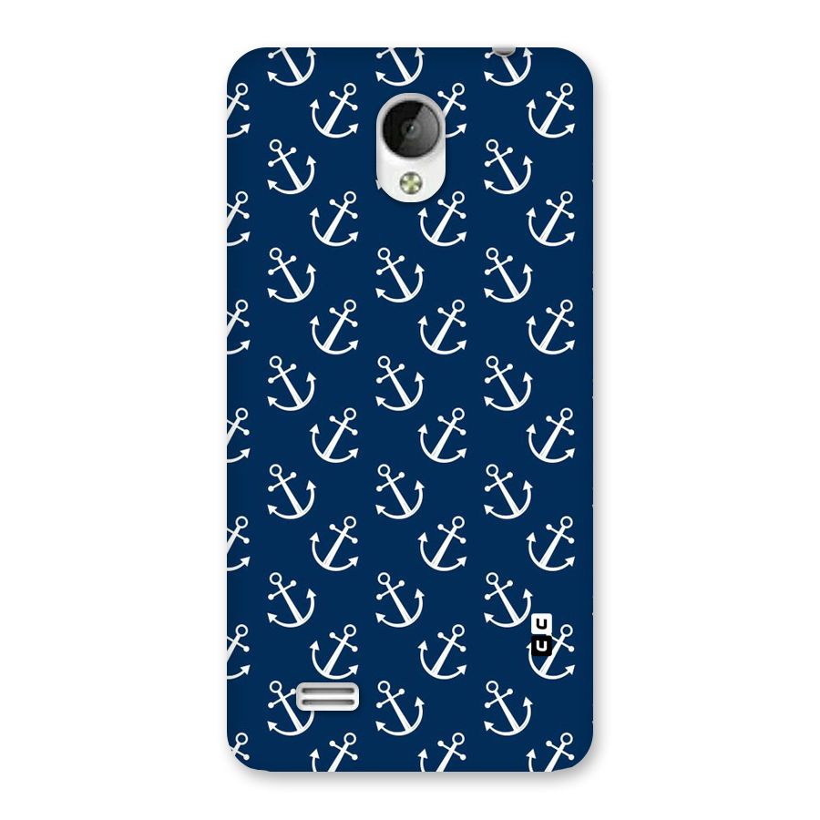 Anchor Zig Pattern Back Case for Vivo Y21
