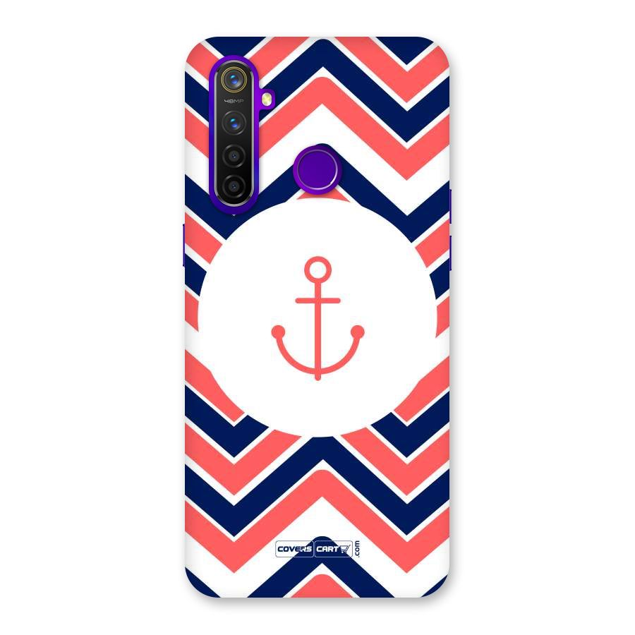 Anchor Zig Zag Back Case for Realme 5 Pro