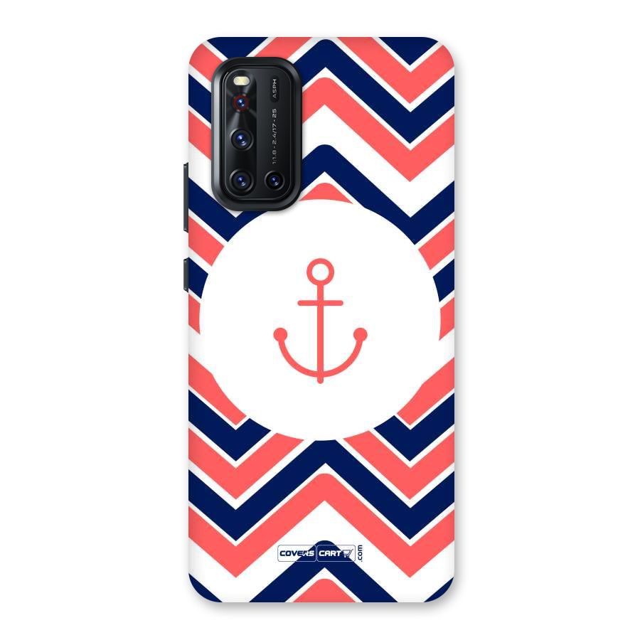 Anchor Zig Zag Back Case for Vivo V19