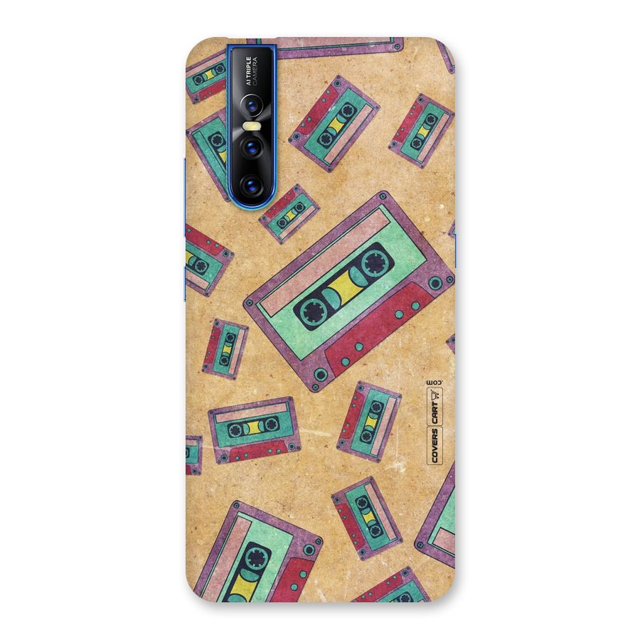 Ancient Cassettes Back Case for Vivo V15 Pro