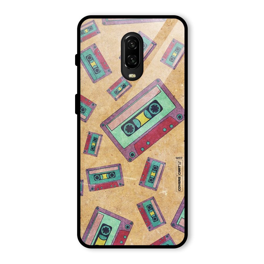 Ancient Cassettes Glass Back Case for OnePlus 6T
