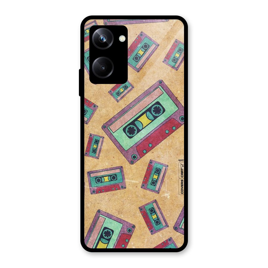 Ancient Cassettes Glass Back Case for Realme 10 Pro