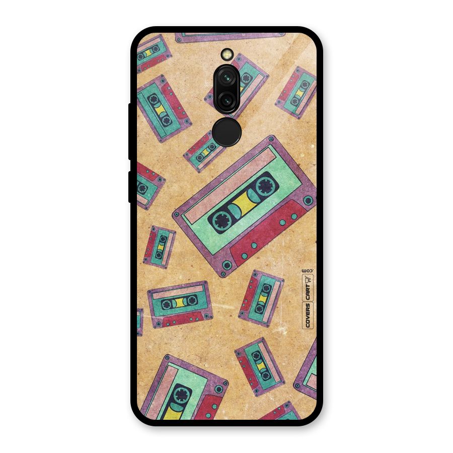 Ancient Cassettes Glass Back Case for Redmi 8