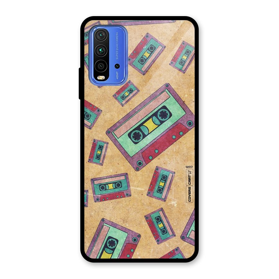 Ancient Cassettes Glass Back Case for Redmi 9 Power