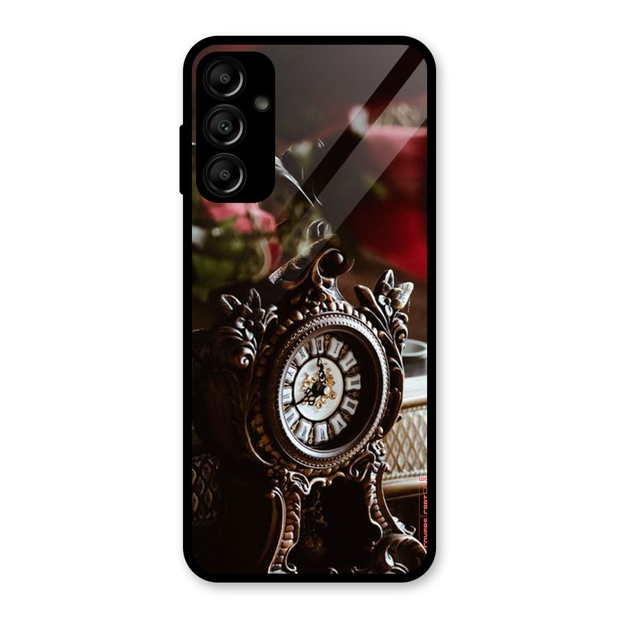 Ancient Clock Glass Back Case for Galaxy A14 5G