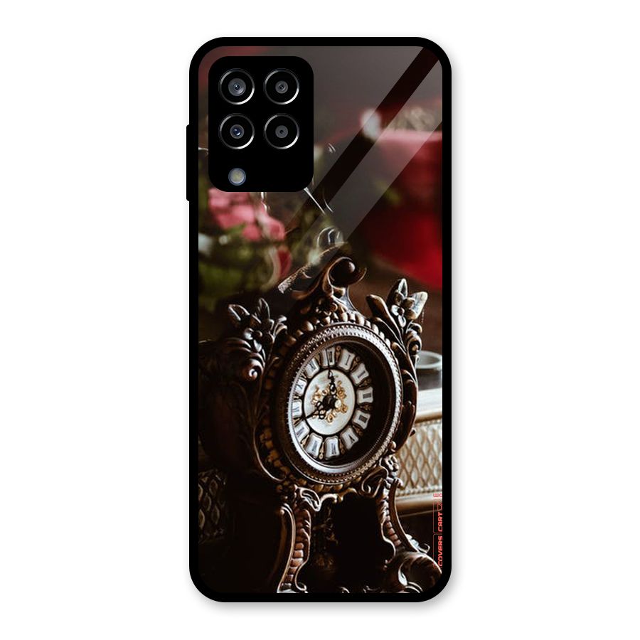Ancient Clock Glass Back Case for Galaxy M33