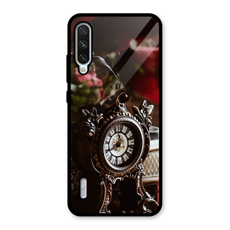 Ancient Clock Glass Back Case for Mi A3