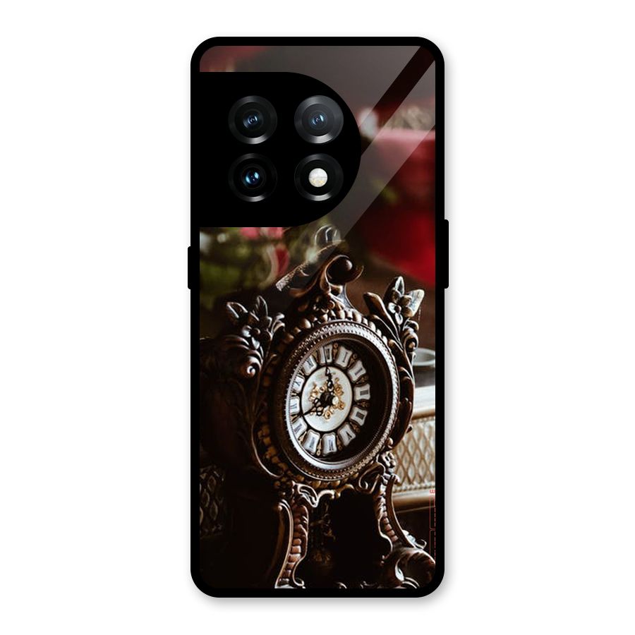 Ancient Clock Glass Back Case for OnePlus 11