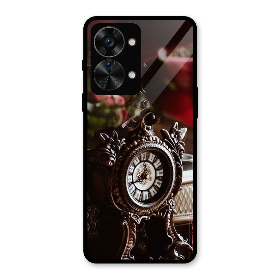 Ancient Clock Glass Back Case for OnePlus Nord 2T