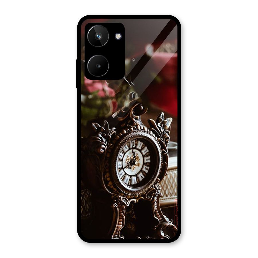 Ancient Clock Glass Back Case for Realme 10