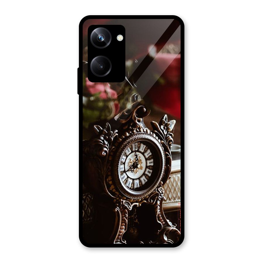 Ancient Clock Glass Back Case for Realme 10 Pro