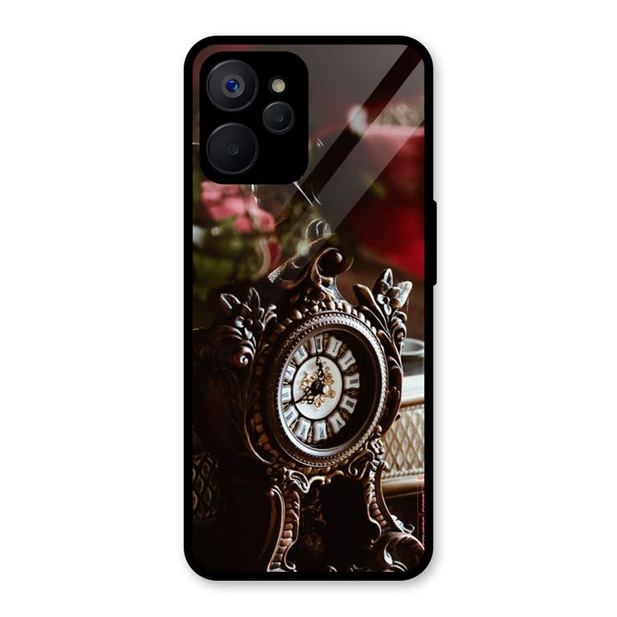 Ancient Clock Glass Back Case for Realme 9i 5G