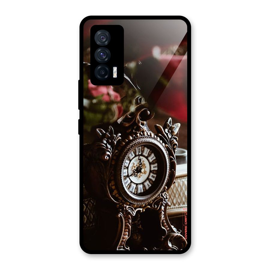 Ancient Clock Glass Back Case for Vivo iQOO 7 5G