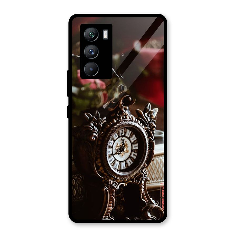 Ancient Clock Glass Back Case for Vivo iQOO 9 SE