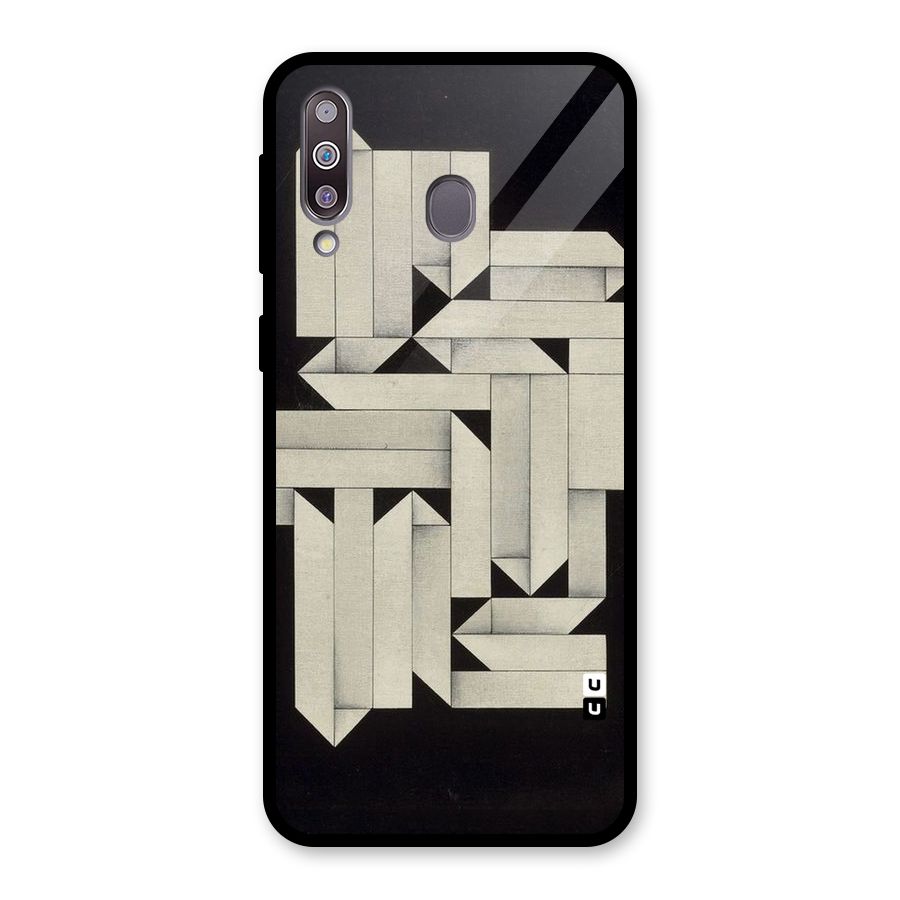 Ancient Rugged Glass Back Case for Galaxy M30