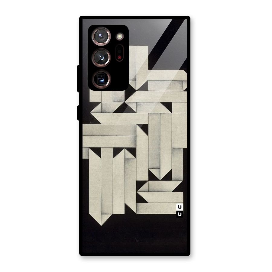 Ancient Rugged Glass Back Case for Galaxy Note 20 Ultra 5G