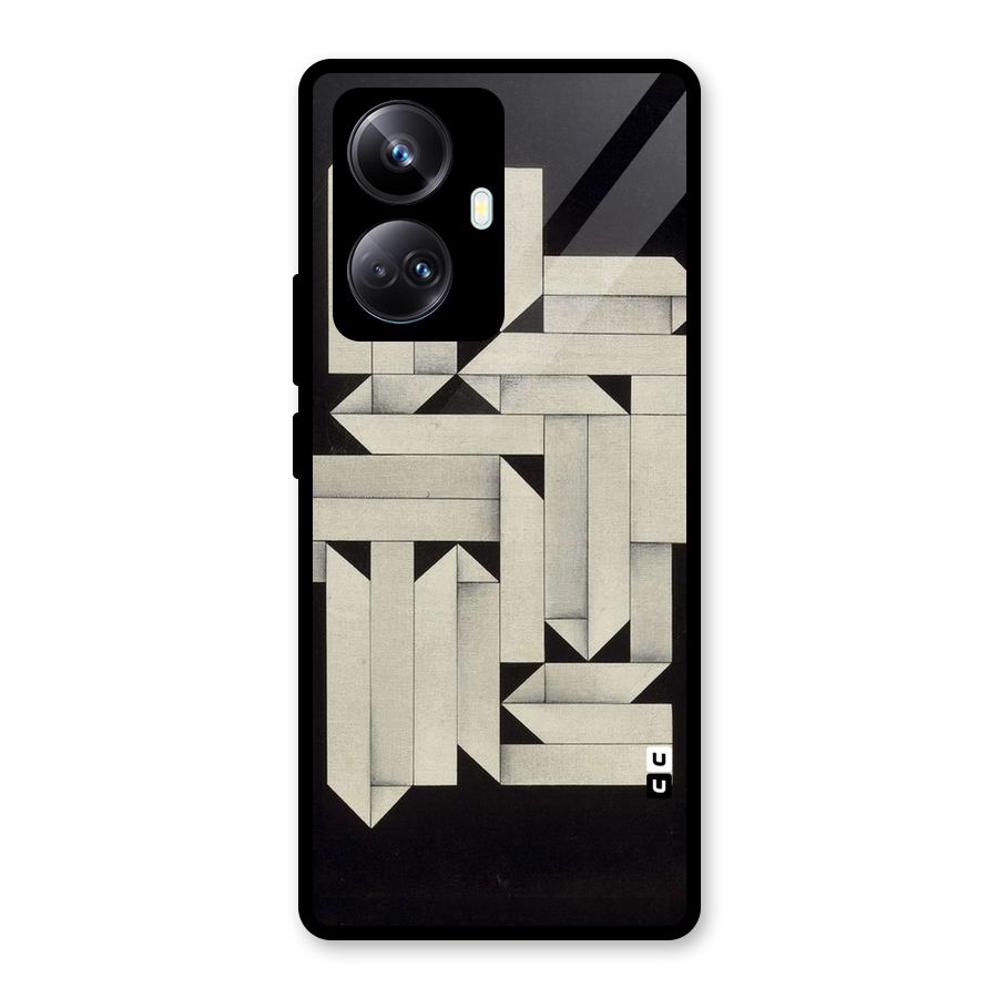 Ancient Rugged Glass Back Case for Realme 10 Pro Plus
