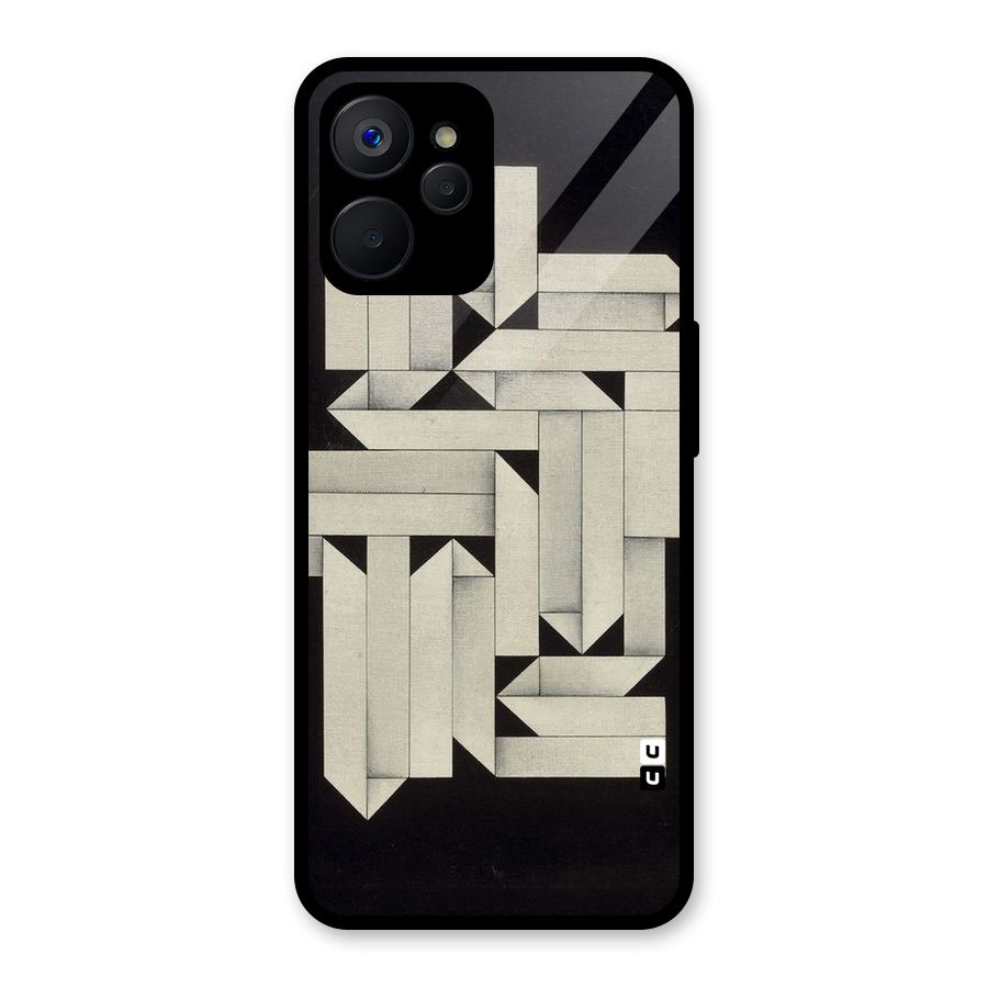 Ancient Rugged Glass Back Case for Realme 9i 5G